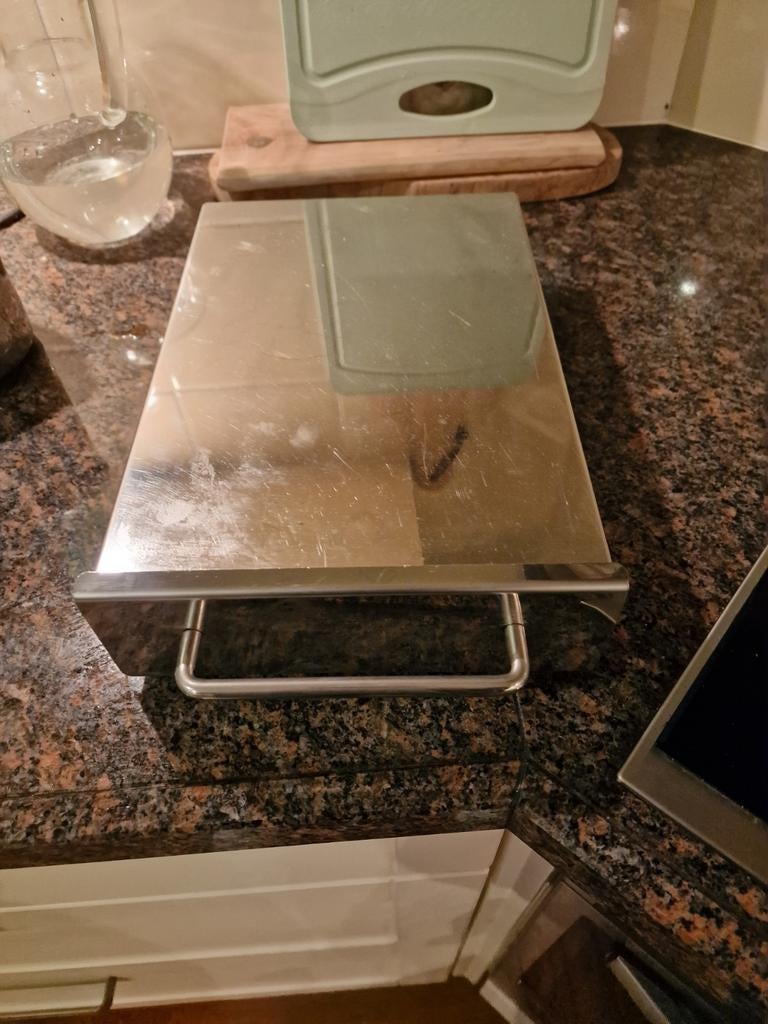 Rvs Uitkloplade koffie, Ophalen of Verzenden, Koffiemachine