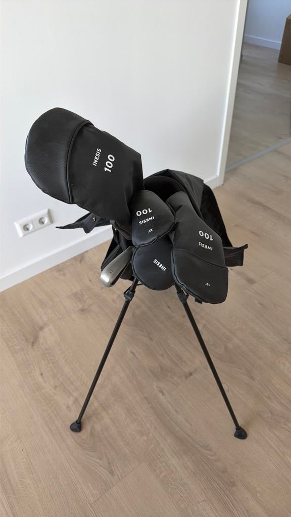 Inesis 100 Golfset + Driver, Wood en Putter, Ophalen, Zo goed als nieuw, Set