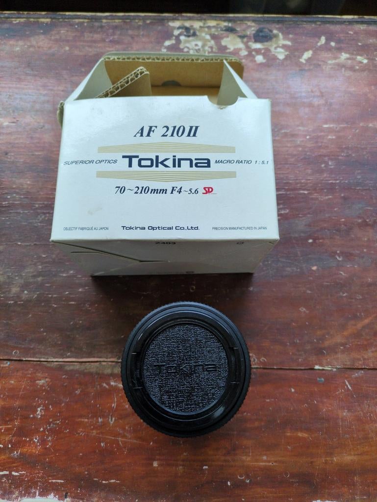 Tokina AF 210II lens 70-210mm f4-5.6 voor camera's, Audio, Tv en Foto, Fotografie | Lenzen en Objectieven, Ophalen of Verzenden