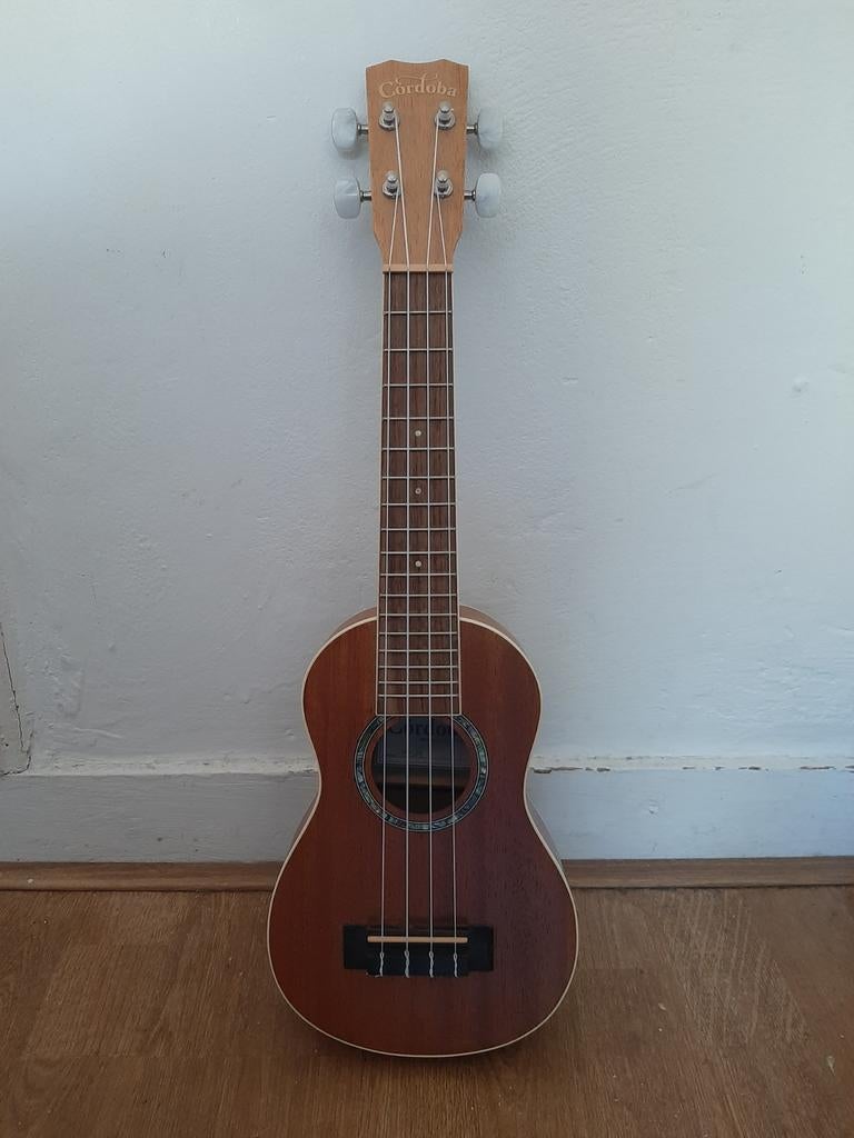 Córdoba ukulele incl tas, Ophalen of Verzenden, Zo goed als nieuw, Overige typen