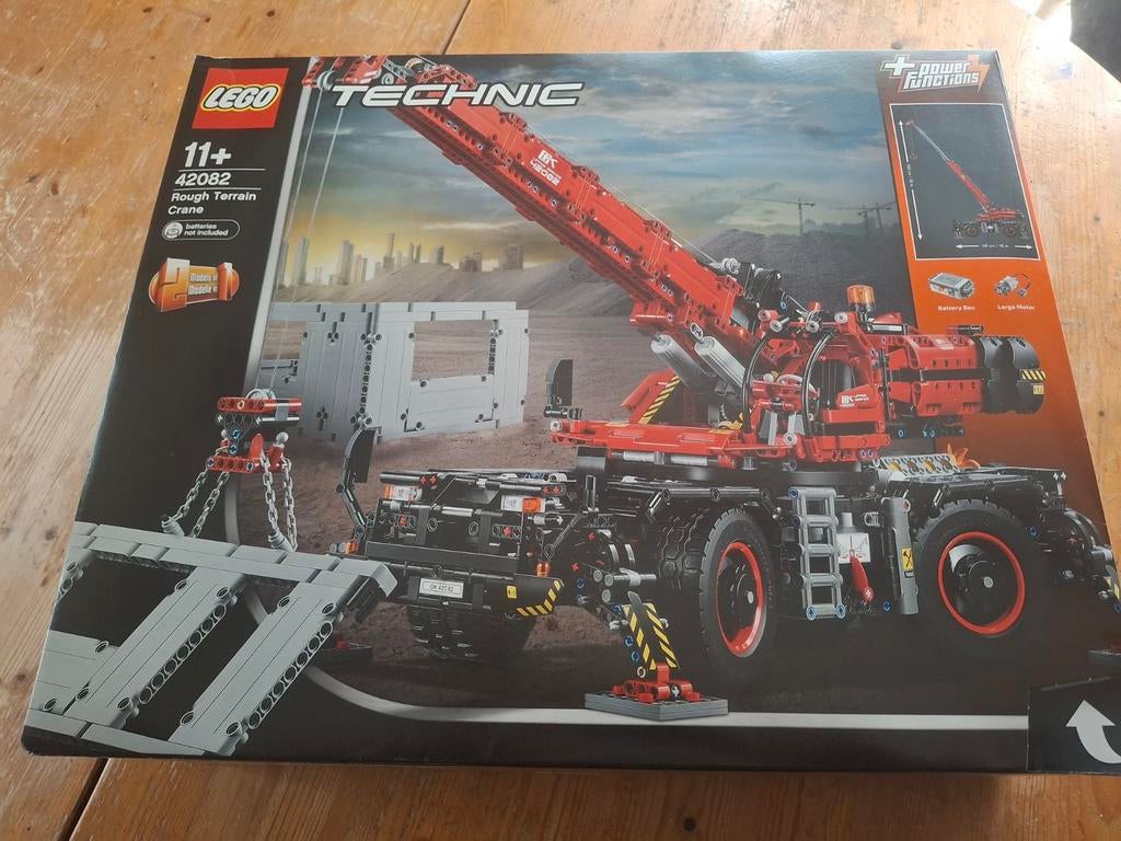Lego Technic 42082 Ruw Terrein Kraan, Kinderen en Baby's, Speelgoed | Duplo en Lego, Lego, Nieuw, Ophalen of Verzenden, Complete set