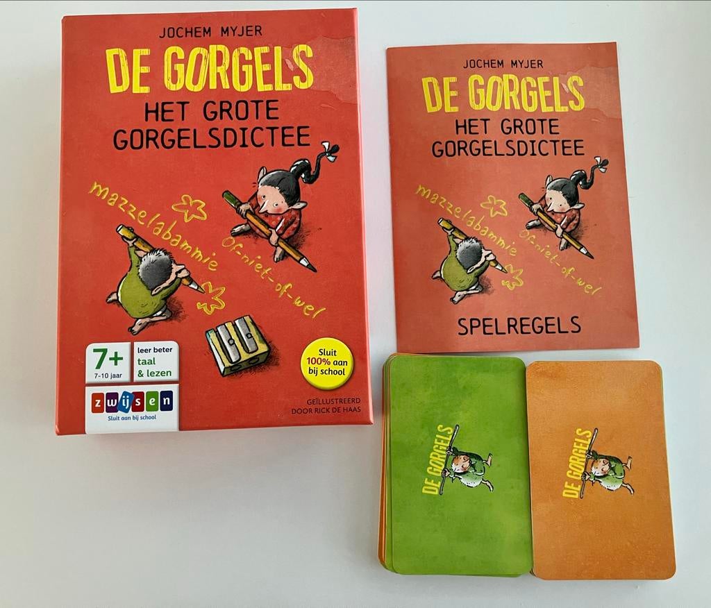 De Gorgels: Het Grote Gorgelsdictee - Zo goed als nieuw, Ophalen of Verzenden, Zo goed als nieuw