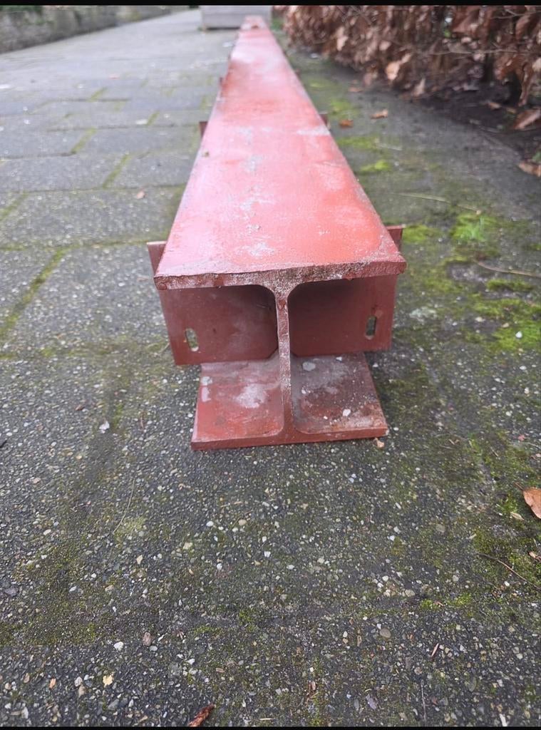 H-balk 150x150, 593 cm lang, Doe-het-zelf en Verbouw, Metalen, Ophalen, Gebruikt, IJzer