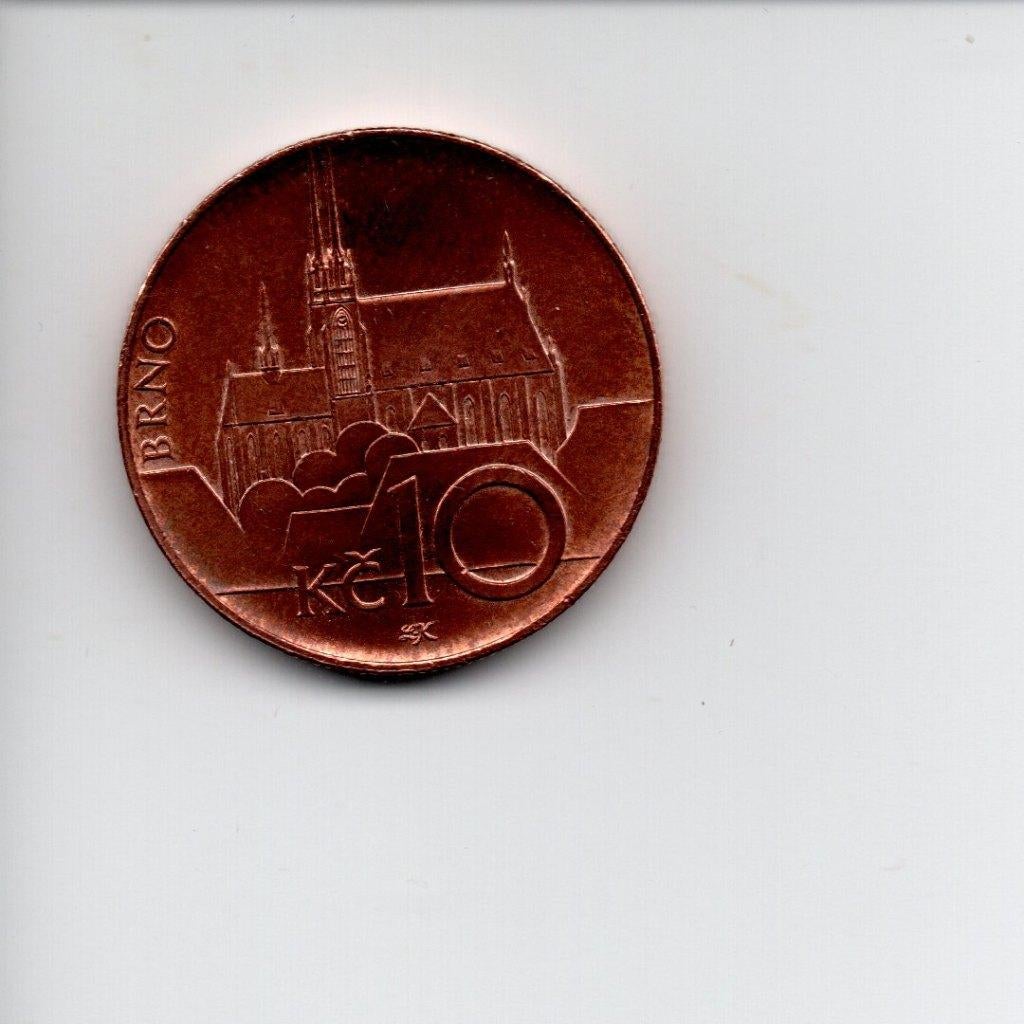 Tsjechië 10 korun 2023, Ophalen of Verzenden, Overige landen