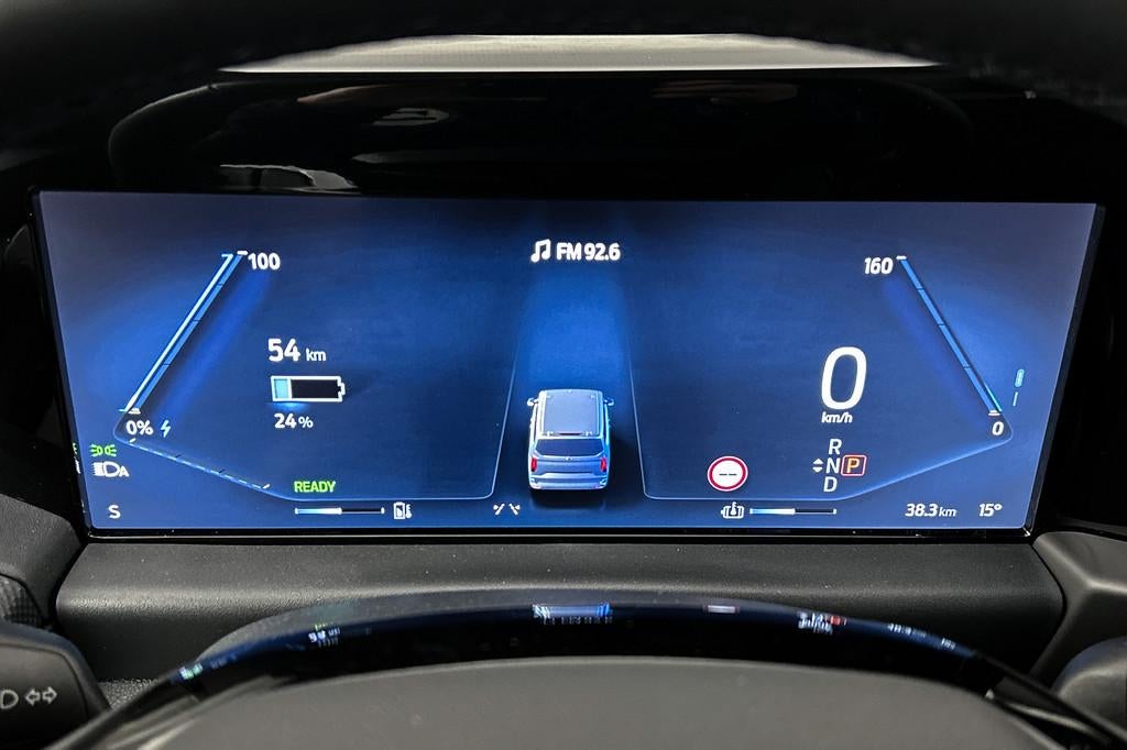 Ford E-Transit Cust. 320 L2H1 Sport 65 kWh | 2x schuifdeur |, Auto's, Bestelauto's, Automaat, Gebruikt, 2192 kg, Ford