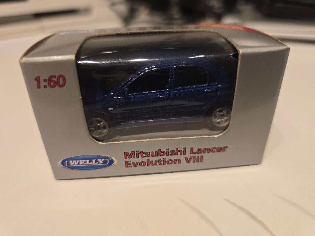 Mitsubishi Lancer evolution 8 1/60, Ophalen of Verzenden, Nieuw, Auto