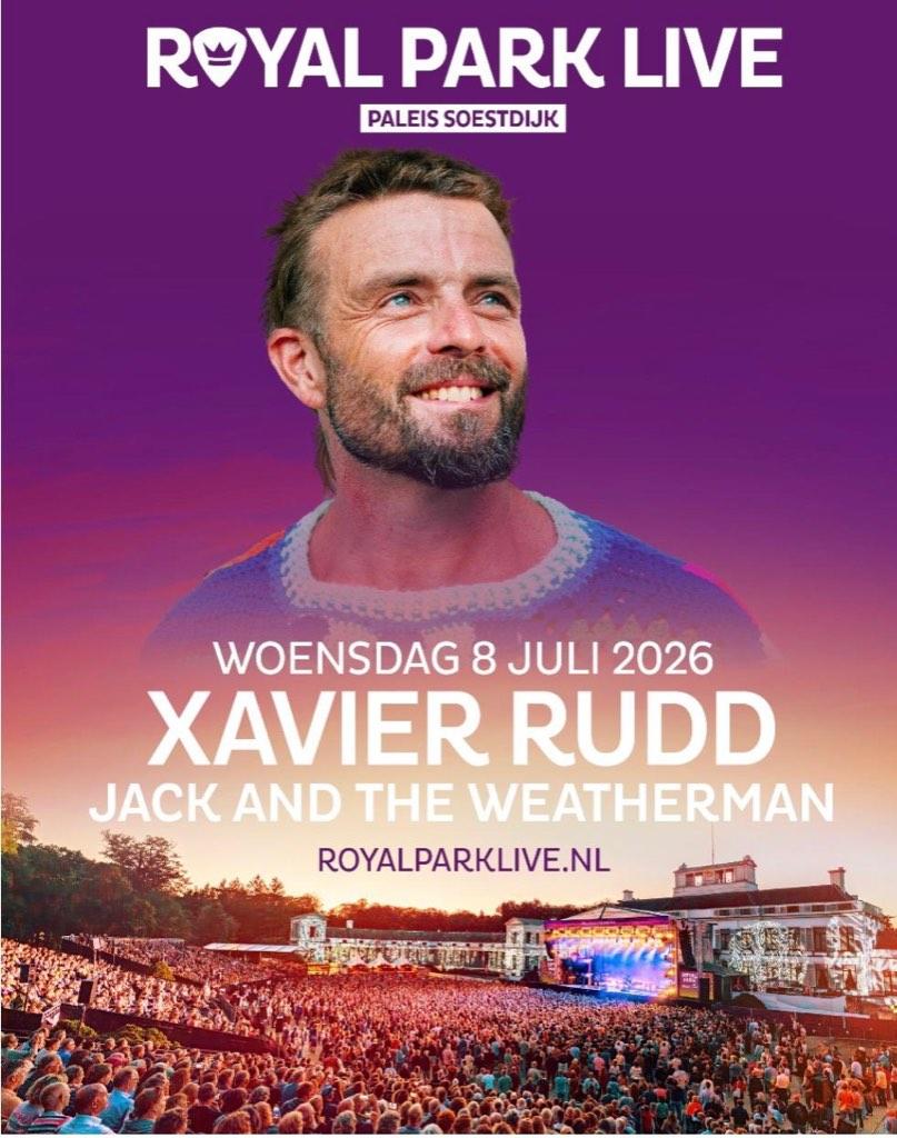 4x kaartjes Xavier Rudd, Royal Park Live, Drie personen of meer, Juli