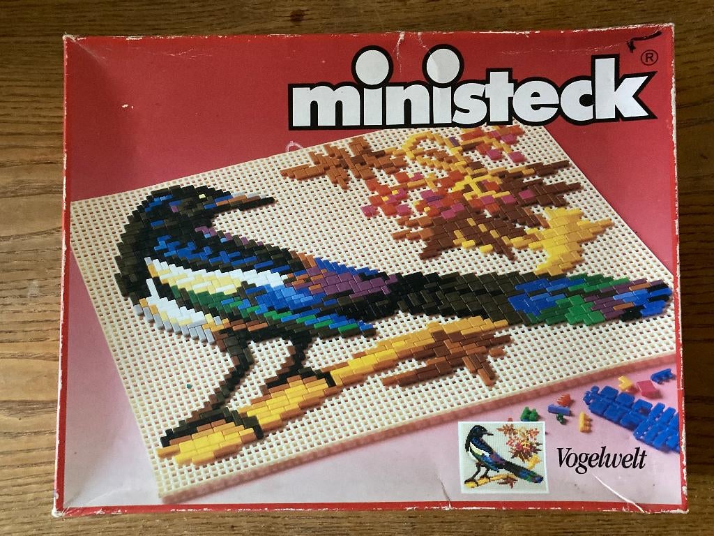 Vintage Ministeck 942307 vogel vogelwelt vogelwereld 1988, Ophalen of Verzenden, Gebruikt, Box-set