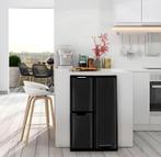 Nieuwe Drie delige Prullenbak, 60 Liter, Nieuw, 40 liter of meer, Ophalen of Verzenden, Rvs