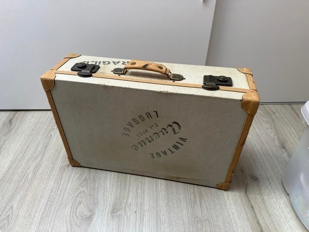 Leuke vintage koffer ter decoratie, Ophalen, Zo goed als nieuw, Overige typen