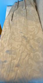 Zware kwaliteit overgordijnen - creme beige 2x 230x230cm, Ophalen of Verzenden, Gebruikt, Beige, 200 cm of meer