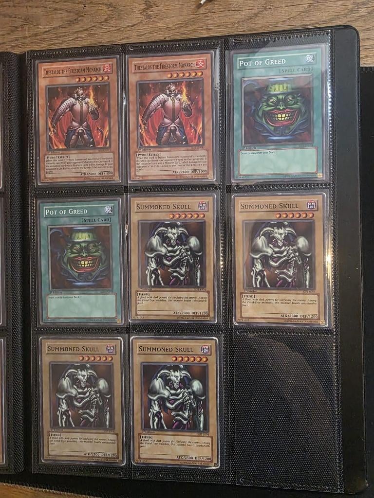 Yu-Gi-Oh! TCG - Vintage collectie 1st edition, Ophalen of Verzenden, Gebruikt, Boek of Catalogus, Foil