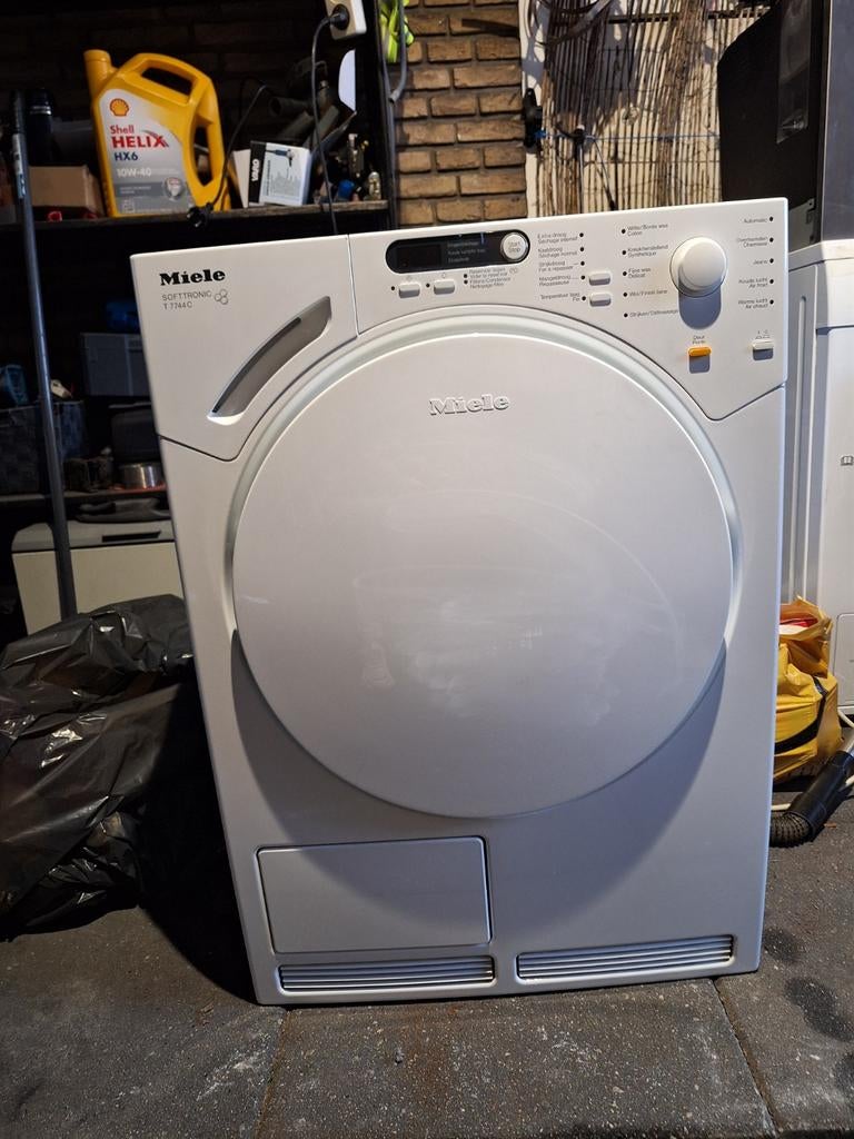 Miele wasdroger, Witgoed en Apparatuur, Wasdrogers, Ophalen, 6 tot 8 kg, Luchtafvoer, Zo goed als nieuw
