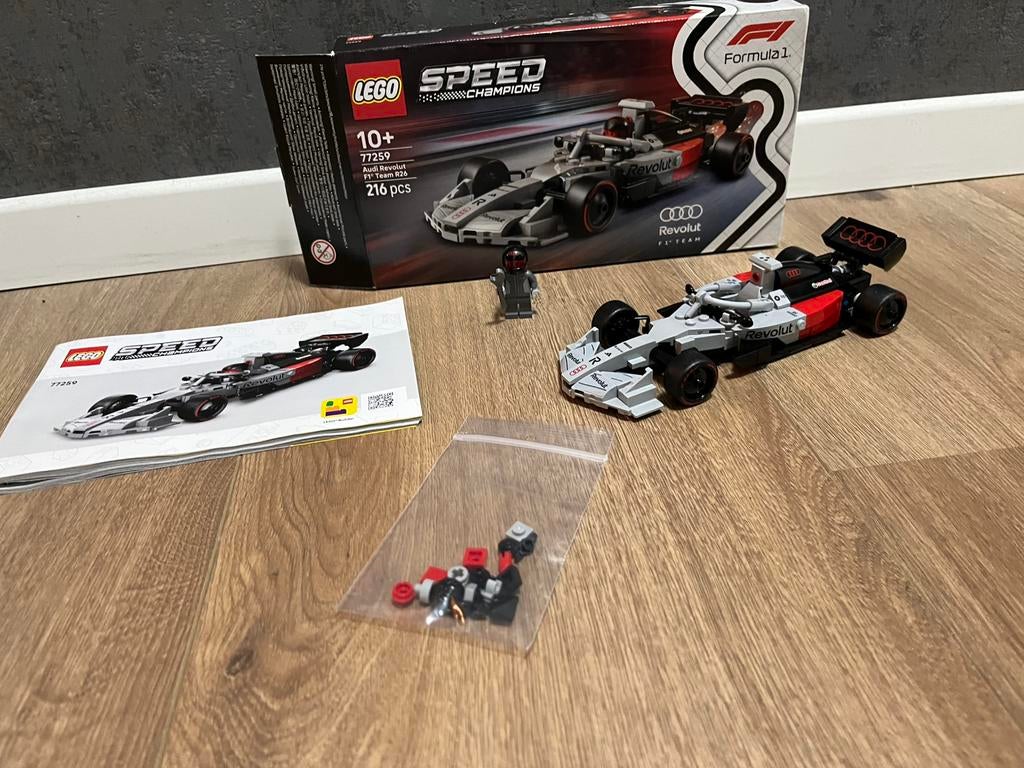 Lego 77259 Speed Champions Audi Revolut F1 Team, Ophalen, Zo goed als nieuw, Complete set, Lego