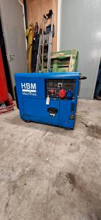 Diesel generator 7kva, Ophalen, Gebruikt