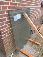 Draadglas ramen 2x, Ophalen of Verzenden, Zo goed als nieuw, 80 tot 120 cm, Gevelraam of Ruit