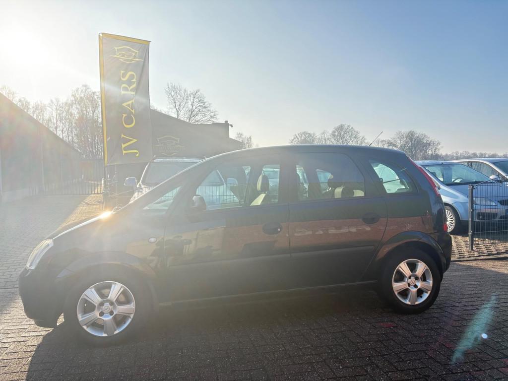 Opel Meriva 1.6-16V Maxx-CRUISE,ELEKT PAKKETBOORDCOMPUTER,MU, Auto's, 101 pk, Gebruikt, 4 cilinders, Zwart