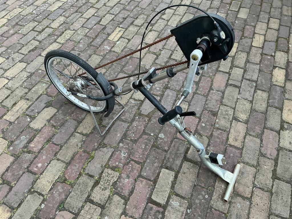 Handbike, Ophalen, Gebruikt