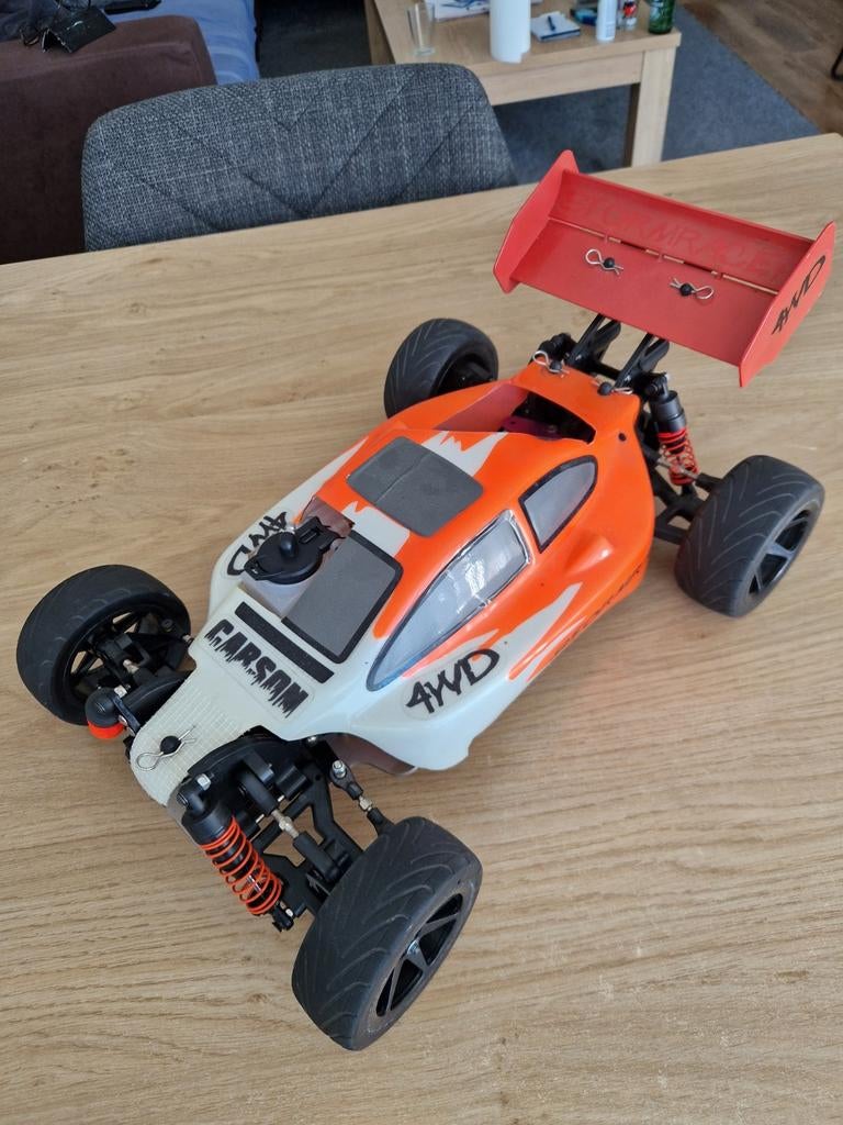 Carson Stormracer 4WD nitro roller., Hobby en Vrije tijd, Modelbouw | Radiografisch | Auto's, Ophalen of Verzenden, Nitro, Auto offroad