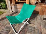 IKEA HÅMÖ strandstoel/ligstoel - Groen, inklapbaar, Ophalen of Verzenden, Gebruikt, Textileen, Inklapbaar
