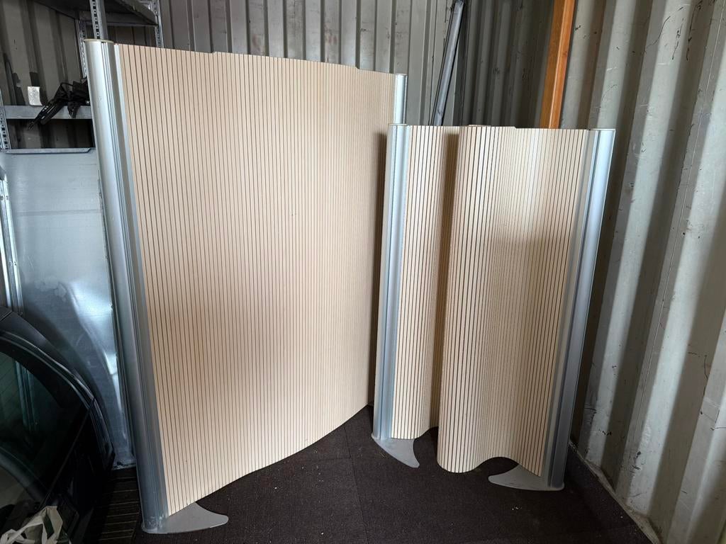 Akoestische scheidingswand/kamerscherm - 4 stuks, Ophalen, Gebruikt, X, X