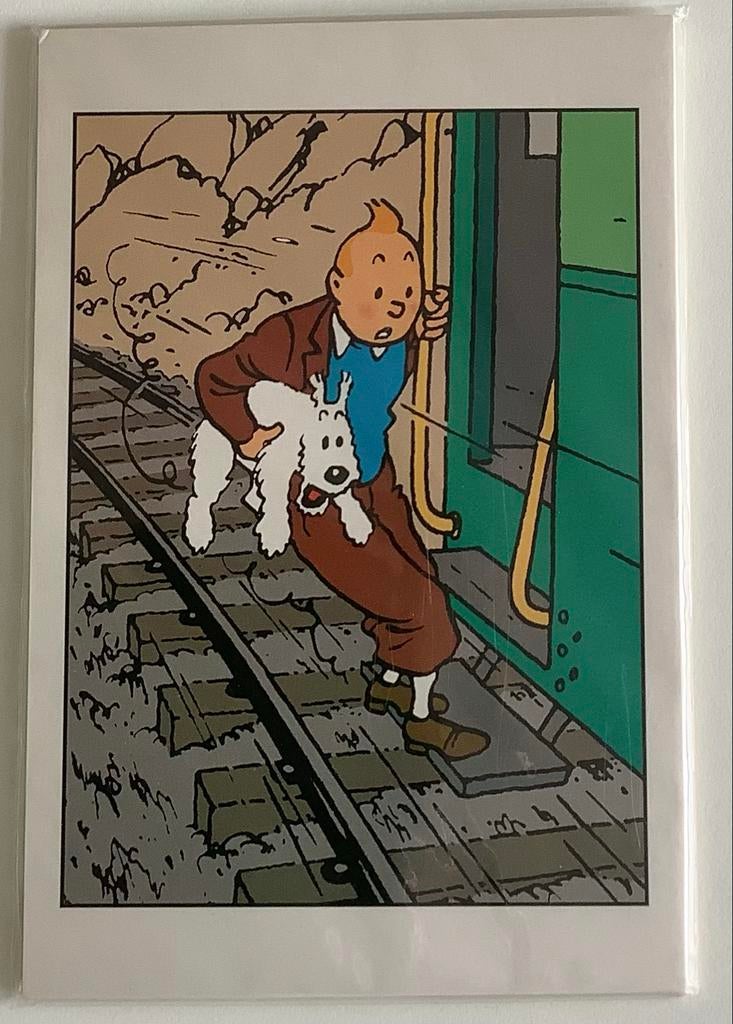 5 Kuifje ansichtkaarten, nieuw in verpakking, Ophalen of Verzenden, Kuifje, Nieuw, Plaatje, Poster of Sticker