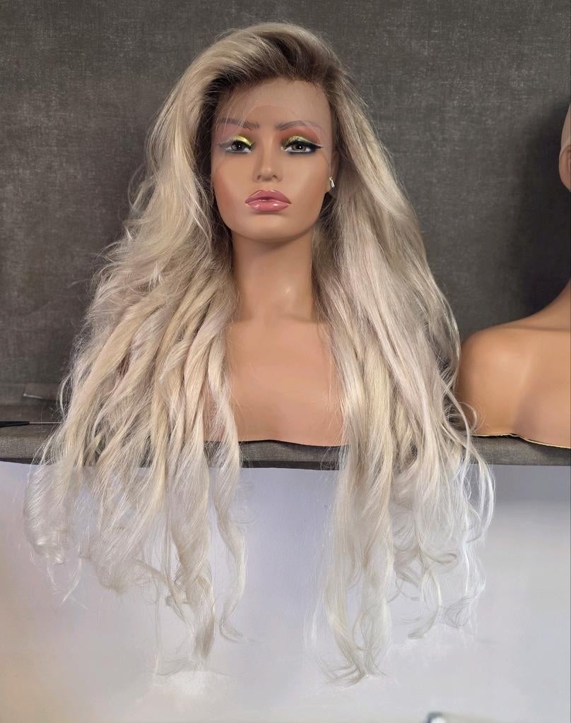 Lace wig echt haar, Ophalen of Verzenden, Nieuw, Pruik of Haarverlenging