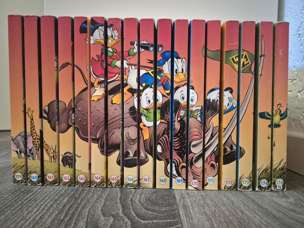 Donald duck pockets, 5 complete series, vraagprijs vanaf, Complete serie of reeks, Ophalen of Verzenden, Gelezen