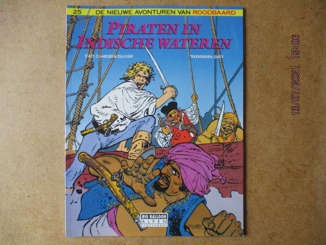 adv5087 roodbaard album 25, Boeken, Eén stripboek, Ophalen, Gelezen