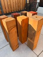 Blokken hout, Ophalen, Gebruikt