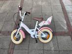 Sjoef meisjesfiets 12 inch incl zijwieltjes, Fietsen en Brommers, Fietsen | Kinderfietsjes, Ophalen, Zo goed als nieuw, Minder dan 16 inch