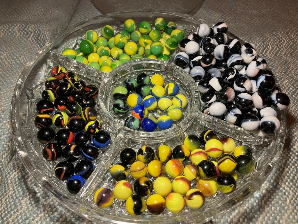 Knikker collectie te koop! Vacor, asian bombers en meer, Ophalen, Gebruikt, Jongen of Meisje