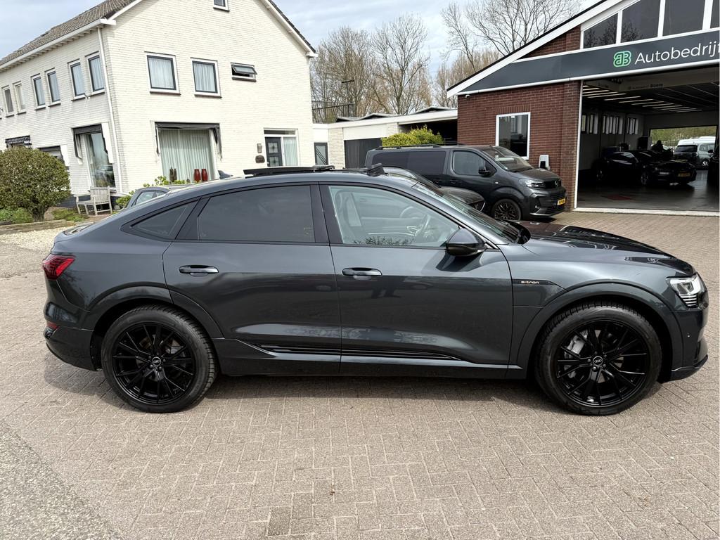 Audi e-tron Sportback 50 quattro edition Black SOH 91%, 21'', Auto's, Audi, Automaat, Zwart, Vierwielaandrijving, SUV of Terreinwagen