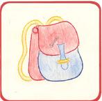 3D Kaart Rugtas  Gekleurd, Ophalen of Verzenden, Nieuw, Overige thema's