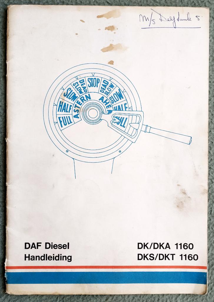 Handleiding DAF Diesel, Verzenden