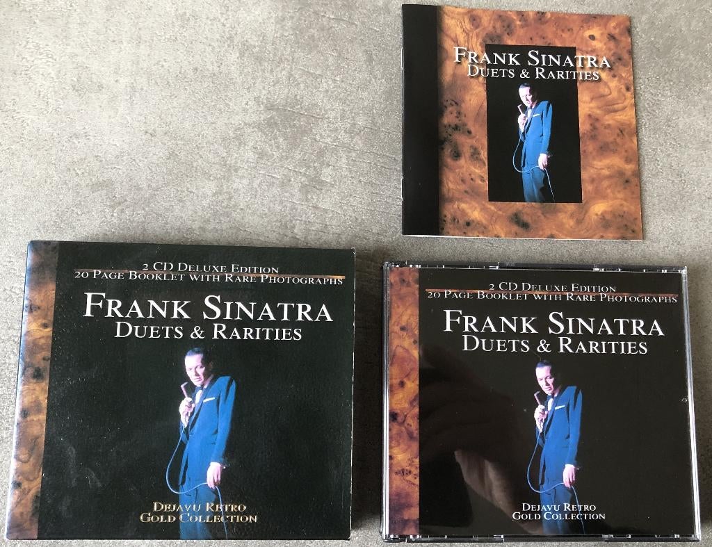 FRANK SINATRA - DUETS & RARITIES - 2 CD BOXSET, 1980 tot heden, Boxset, Ophalen of Verzenden, Zo goed als nieuw