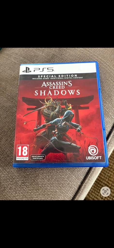 Assassin's Creed Shadows PS5, Spelcomputers en Games, Games | Sony PlayStation 5, Avontuur en Actie, Vanaf 18 jaar, 1 speler, Ophalen of Verzenden