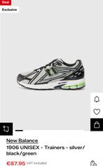 New Balance 1906 UNISEX -MAAT 40.5, Ophalen of Verzenden, Zo goed als nieuw