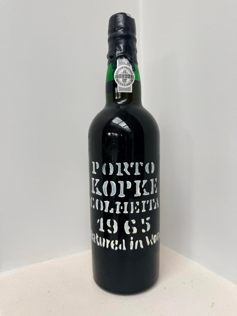 Kopke Colheita Port 1965 - Vintage Portwijn, Verzamelen, Wijnen, Ophalen of Verzenden, Zo goed als nieuw, Overige gebieden, Port