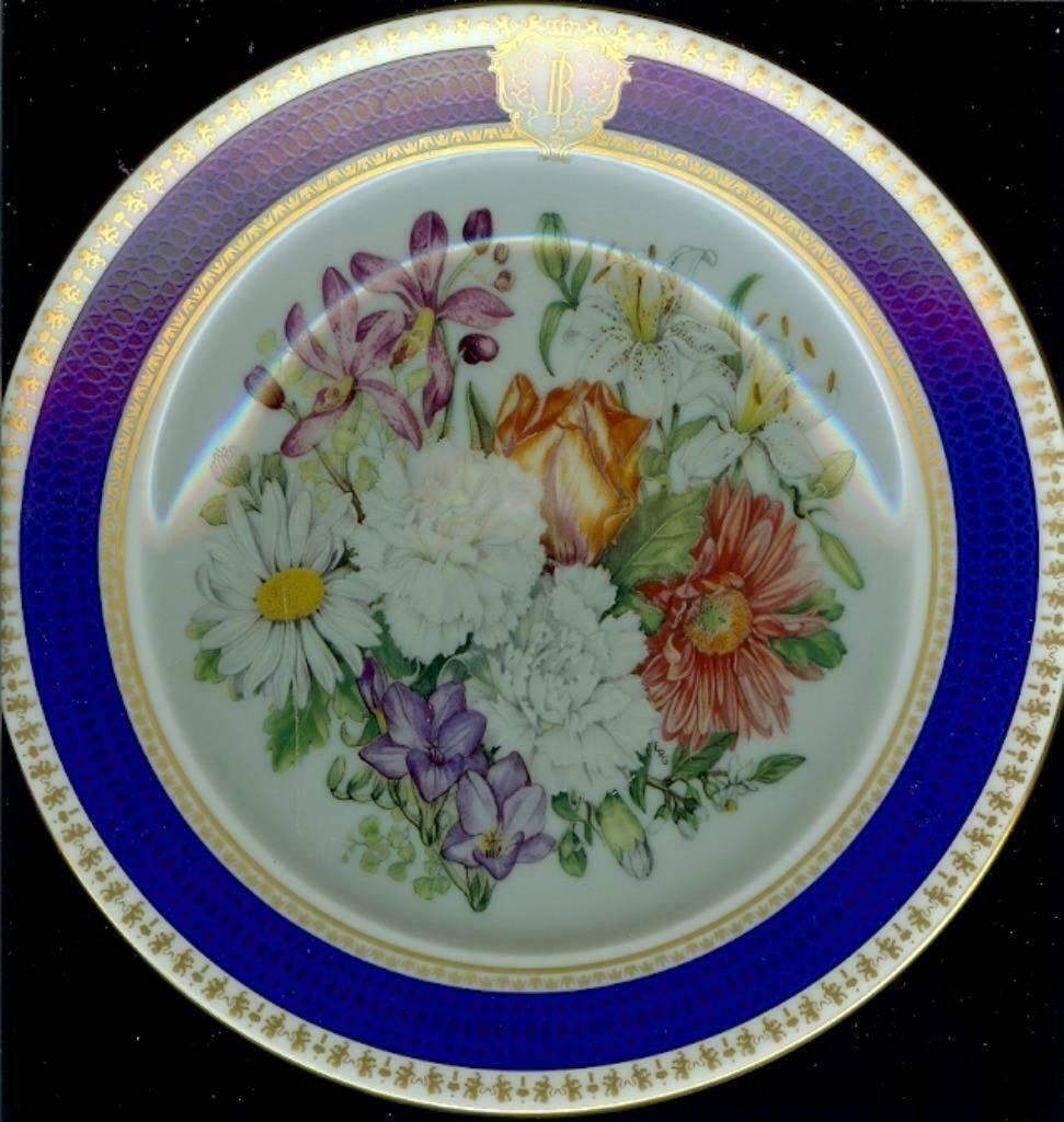 Royal Mosa Maastricht Porseleinen Herdenkingsbord 1987, Ophalen of Verzenden, Zo goed als nieuw, Nederland, Overige typen