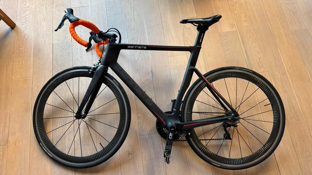 Zannata Z88 Aero racefiets maat L, Fietsen en Brommers, Fietsen | Racefietsen, 28 inch, Gebruikt, Carbon, Heren