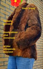 Hippie Bontjas KONIJN - Mt 38 - MAT beige-bruin - ZIE TEKST, Maat 38/40 (M), Overige typen, Beige, Ophalen of Verzenden