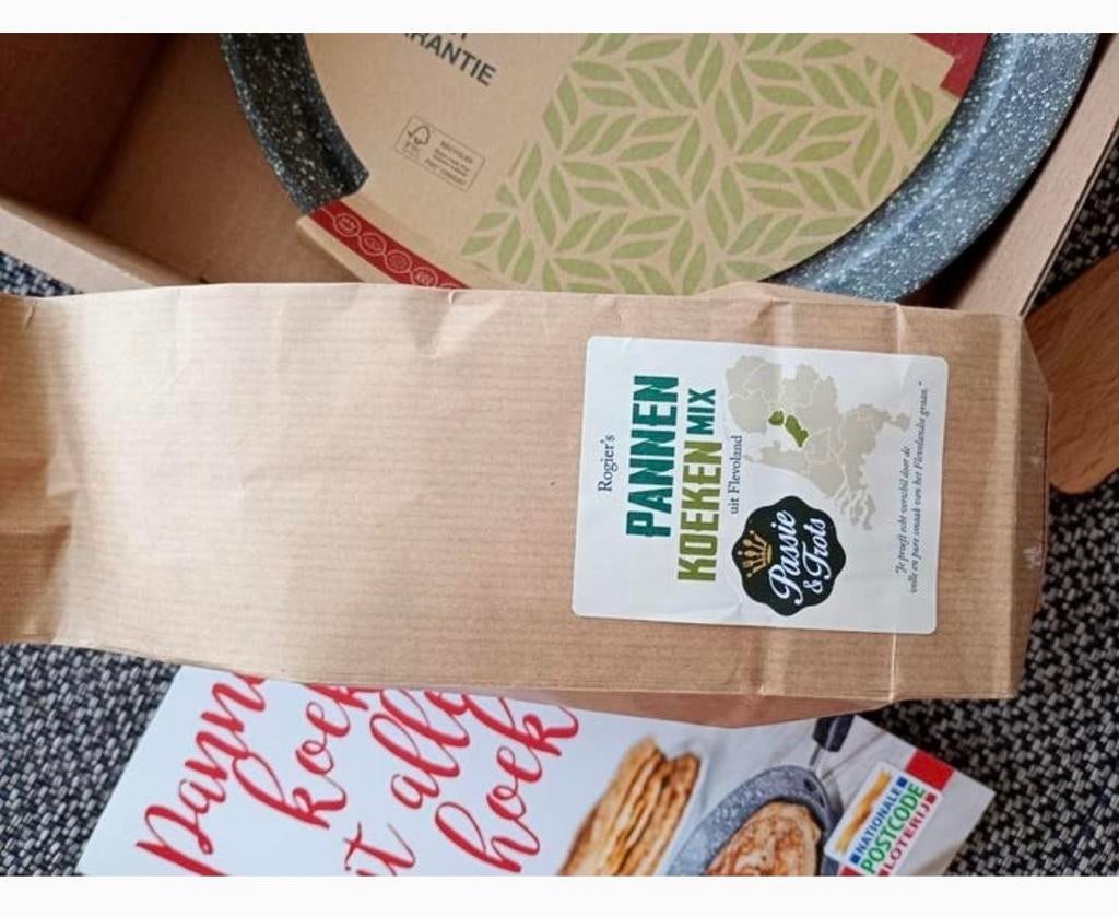 Pannenkoeken set met keramische pan, Overige materialen, Inductieplaat, Nieuw, Pannenset