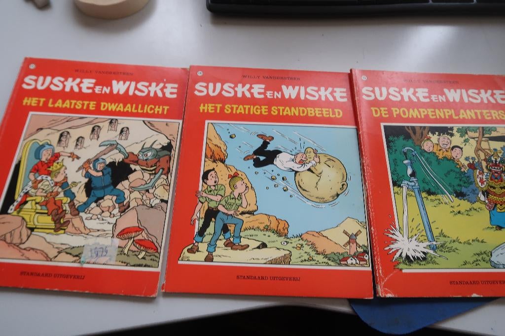 Suske en Wiske-1979 in kleur,no 171-172-176-174, Eén stripboek, Ophalen of Verzenden, Gelezen
