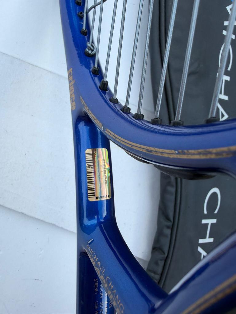 Vintage Prince Michael Chang Graphite Tennisracket 310g, Gebruikt, L4, Prince, Ophalen of Verzenden