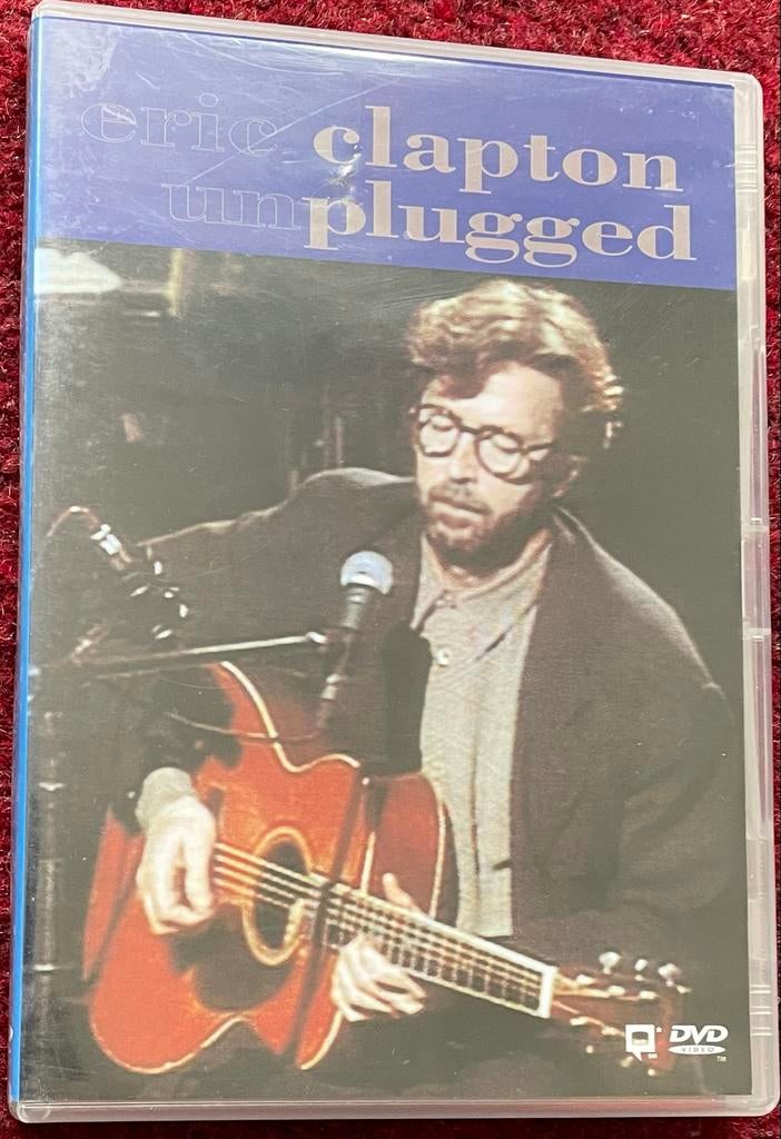 Eric Clapton Unplugged (DVD - Live Akoestisch Concert), Alle leeftijden, Ophalen of Verzenden, Gebruikt, Muziek en Concerten