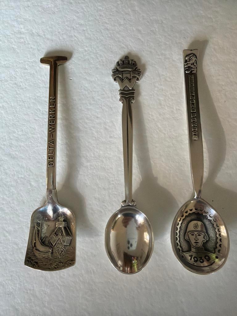 Vintage Lepels Collectie, Antiek en Kunst, Ophalen of Verzenden