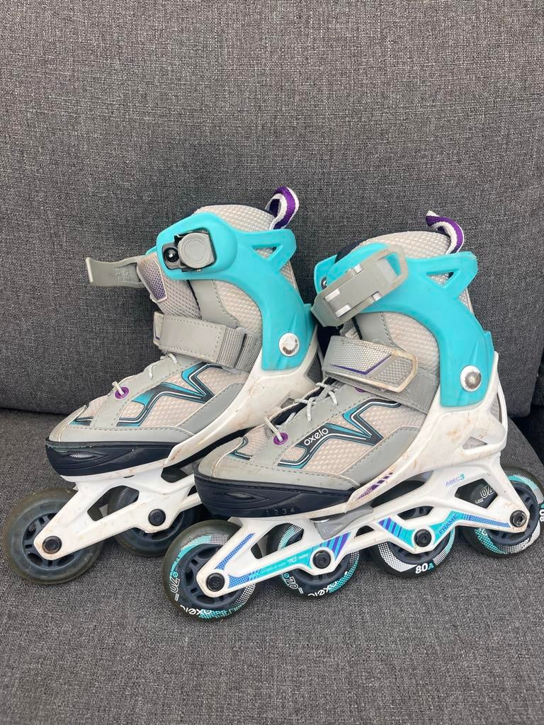 Oxelo skeelers- Verstelbaar maat 29-32, Sport en Fitness, Skeelers, Overige merken, Kinderen, Ophalen of Verzenden, Inline skates 4 wielen