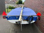 Zeilboot 420 met Trailer en Buitenboordmotor, Watersport en Boten, Open zeilboten, Ophalen, Gebruikt, Overige typen, 3 tot 6 meter