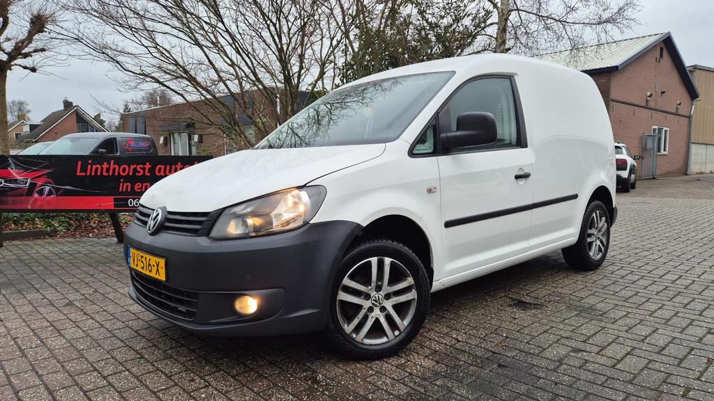 Volkswagen Caddy 1.6 TDI Economy Baseline AIRCO-2014, Auto's, Voorwielaandrijving, Euro 5, Stof, Gebruikt